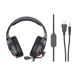 Awei ES-770I Wired Gaming  Headphones 3.5mm Plug Gamer Laptop Headset Surround Sound with Mic for PC Computer 50MM Driver Earbuds