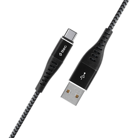 ttec ExtremeCable Charge / Data Cable , Type-C , 150 cm , Black