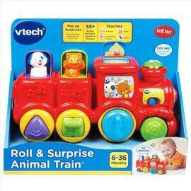 VTech - Roll & Surprise Animal Train